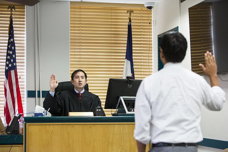Travis County Justice of the Peace Nick Chu